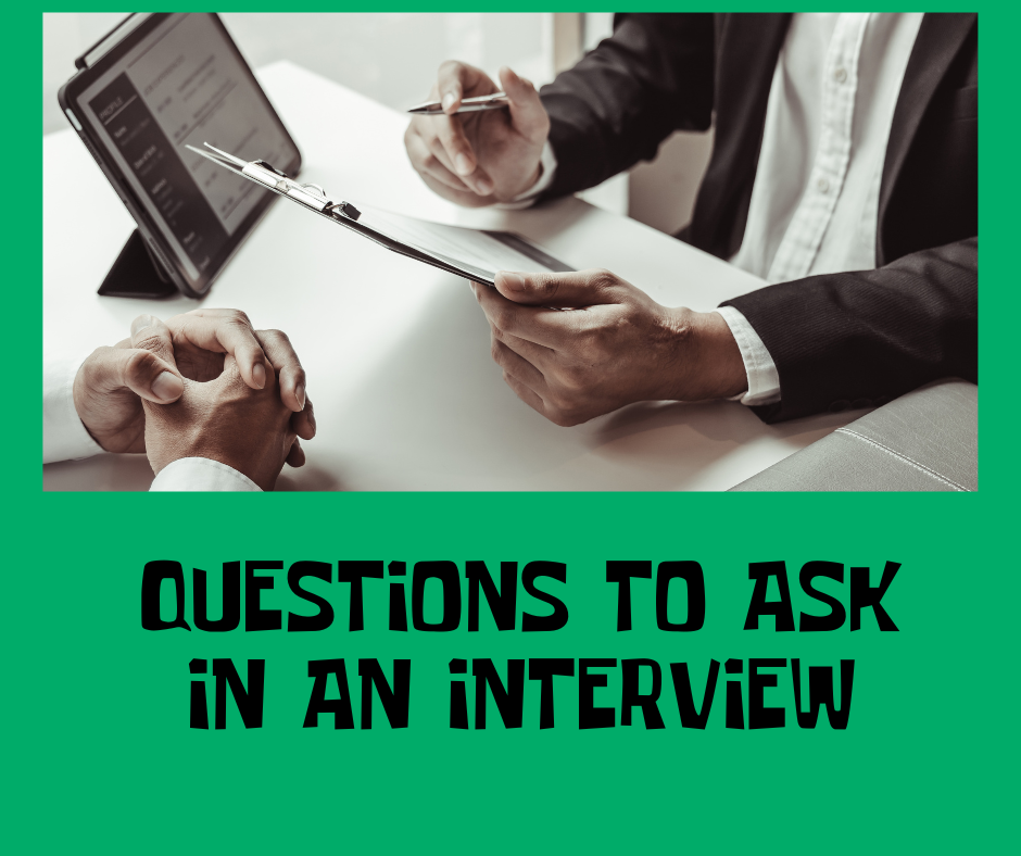 Questions to Ask in an Interview